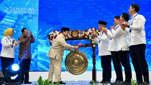 Presiden Prabowo Subianto membuka Asosiasi Pemerintah Kabupaten Seluruh Indonesia (APKASI)