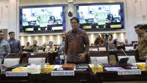 Menkeu Purbaya Yudhi Sadewa saat rapat kerja dengan Komisi XI DPR di Jakarta. (Foto: Ismadi Amrin/InfoPublik)