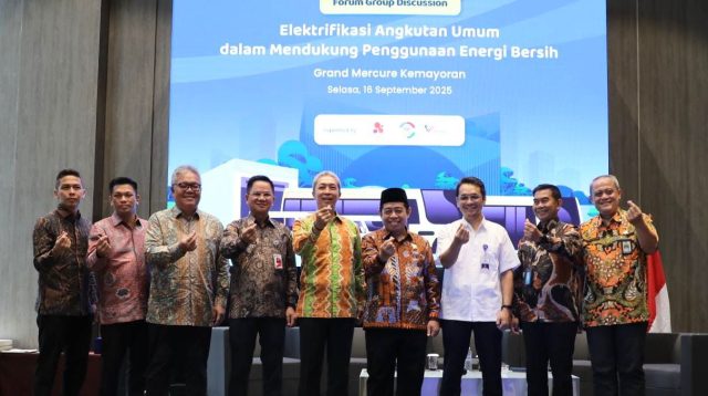 Direktorat Jenderal Perhubungan Darat (Ditjen Hubdat) Kementerian Perhubungan menggelar Focus Group Discussion (FGD) bertema Elektrifikasi Angkutan Umum dalam Mendukung Penggunaan Energi Bersih, Selasa (16/9/2025) di Jakarta. /Foto Humas Kemenhub