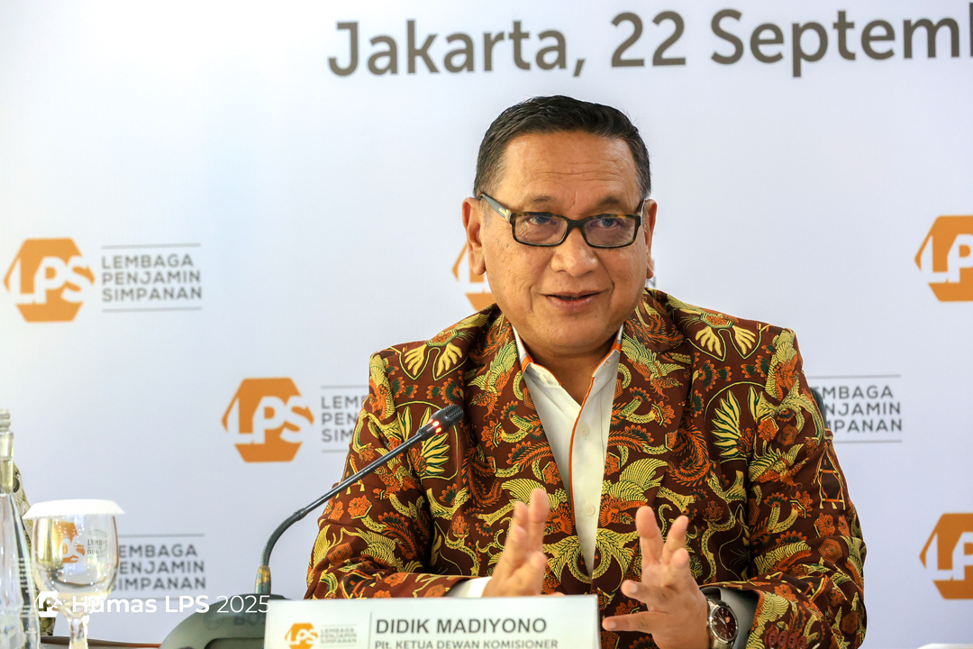 Plt Ketua Dewan Komisioner Lembaga Penjamin Simpanan DIdik Madiyono. (Foto: Dok. LPS)