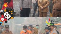 Pemkab Muara Enim meninjau penanganan karhutla di wilayah Gelumbang dan Sungai Rotan