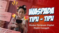 Ilustrasi modus penipuan digital melalui telepon dan video call