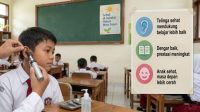 Pemeriksaan telinga anak dalam skrining kesehatan sekolah